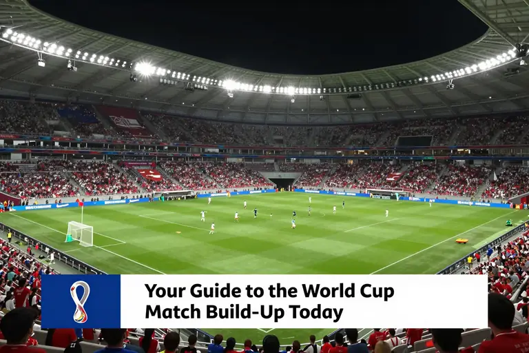 Your Comprehensive Guide to the World Cup Match Build-Up Today
