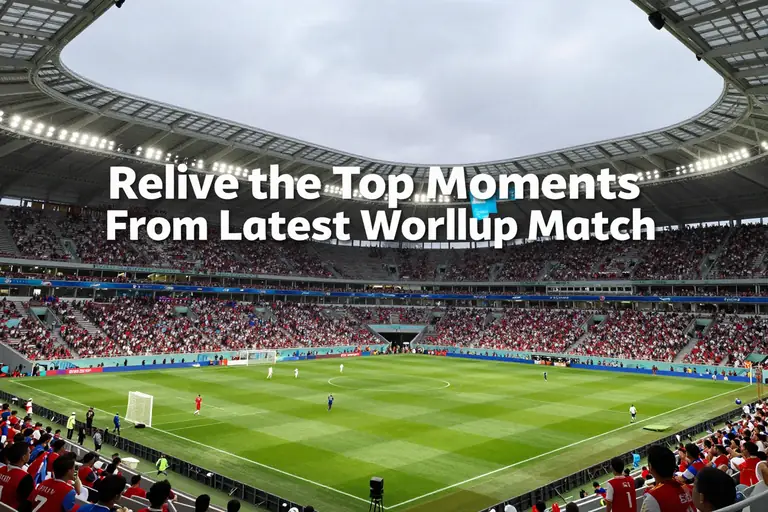 Mga Nangungunang Sandali Mula sa Pinakabagong Laban sa World Cup