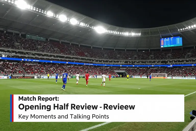 Match Report: Opening Half Review - Key Moments, Tactical Analysis, and Player Performances