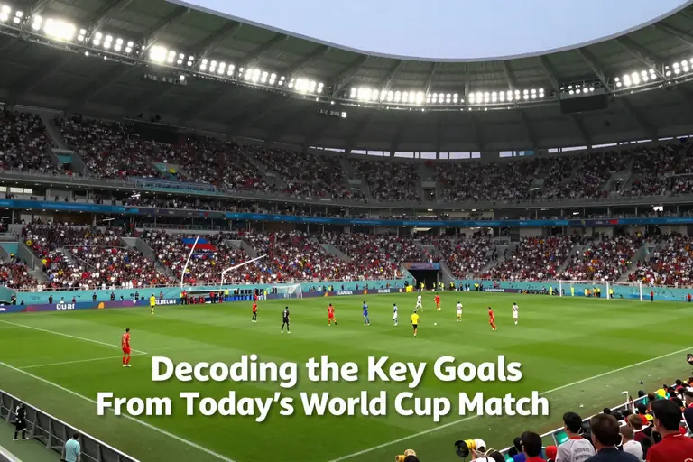 Key Goals From Today’s World Cup Match: Unpacking the Defining Moments