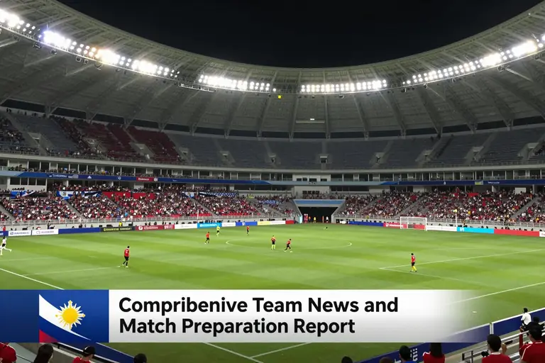 Comprehensive Team News and Match Preparation Report: Your Ultimate Guide