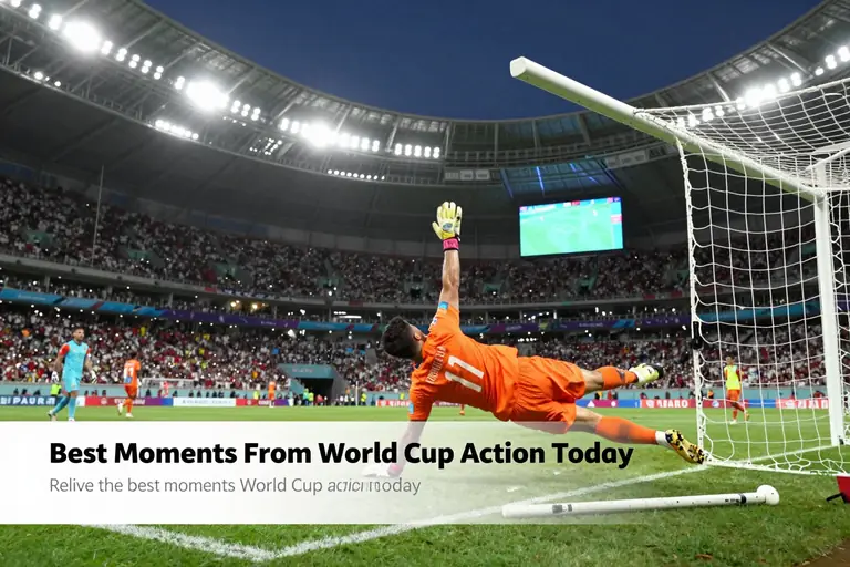 Best Moments From World Cup Action Today