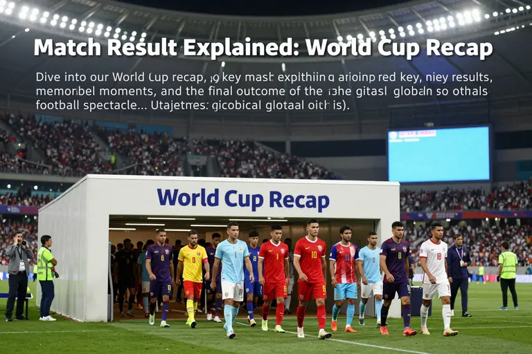 Match Result Explained: World Cup Recap
