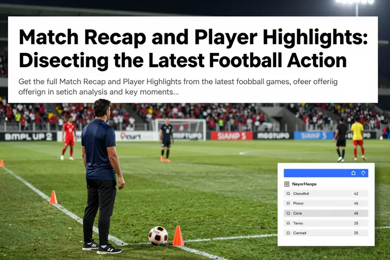 Match Recap and Player Highlights: Dissecting the Latest Football Action