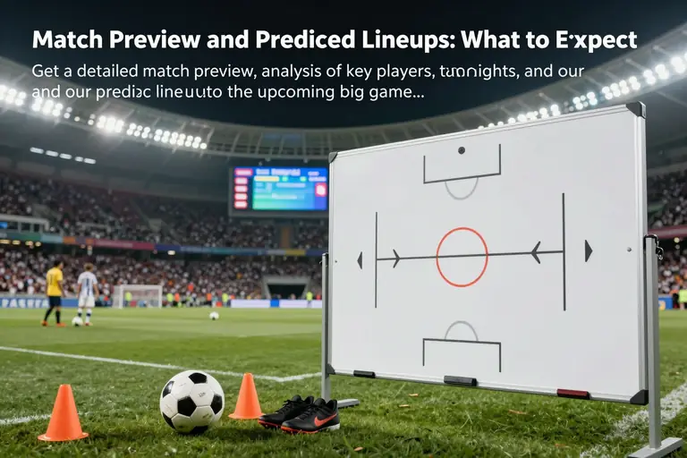 Match Preview and Predicted Lineups